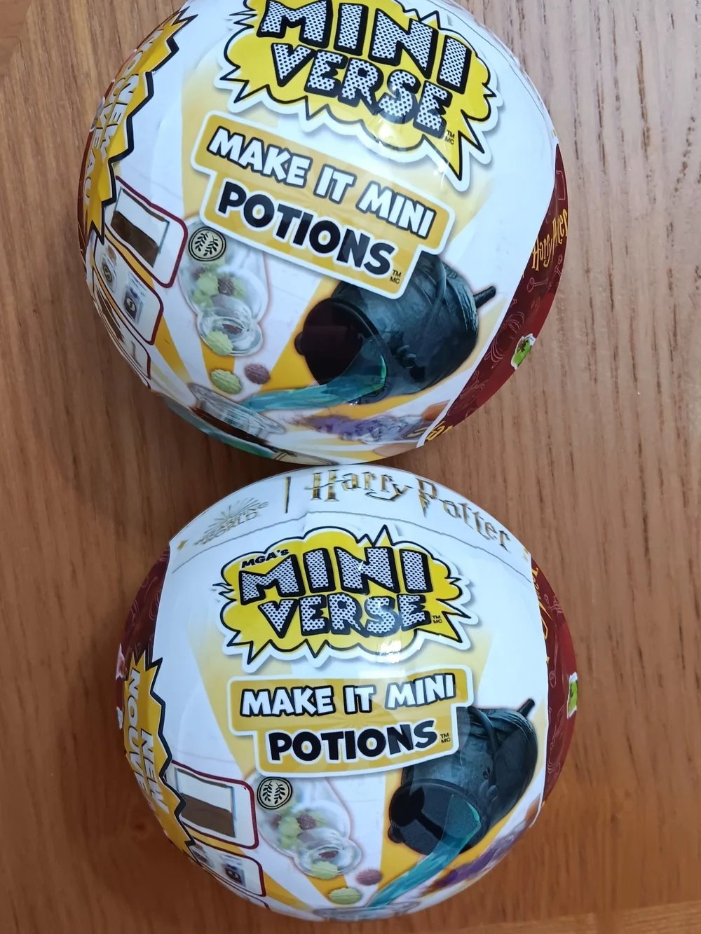 Harry Potter Mini Verse Make It Mini Potions Kids Toy Ages 8+ (Lot Of 2)